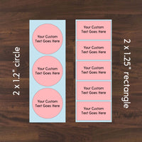 Custom Thermal Labels