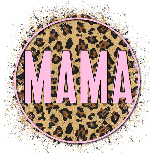 Pink Mama Leopard Transfer