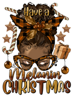 Melanin Christmas Transfer